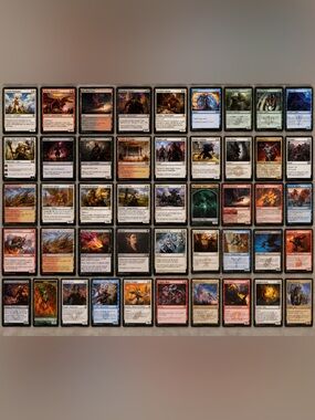 60pc magic the gathering cards. 

MTG7 , 8 , 9